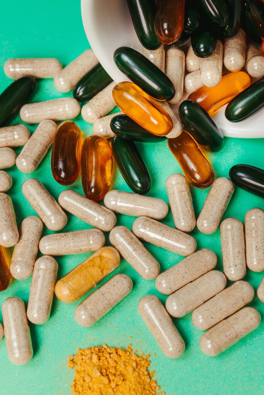 close up of pills